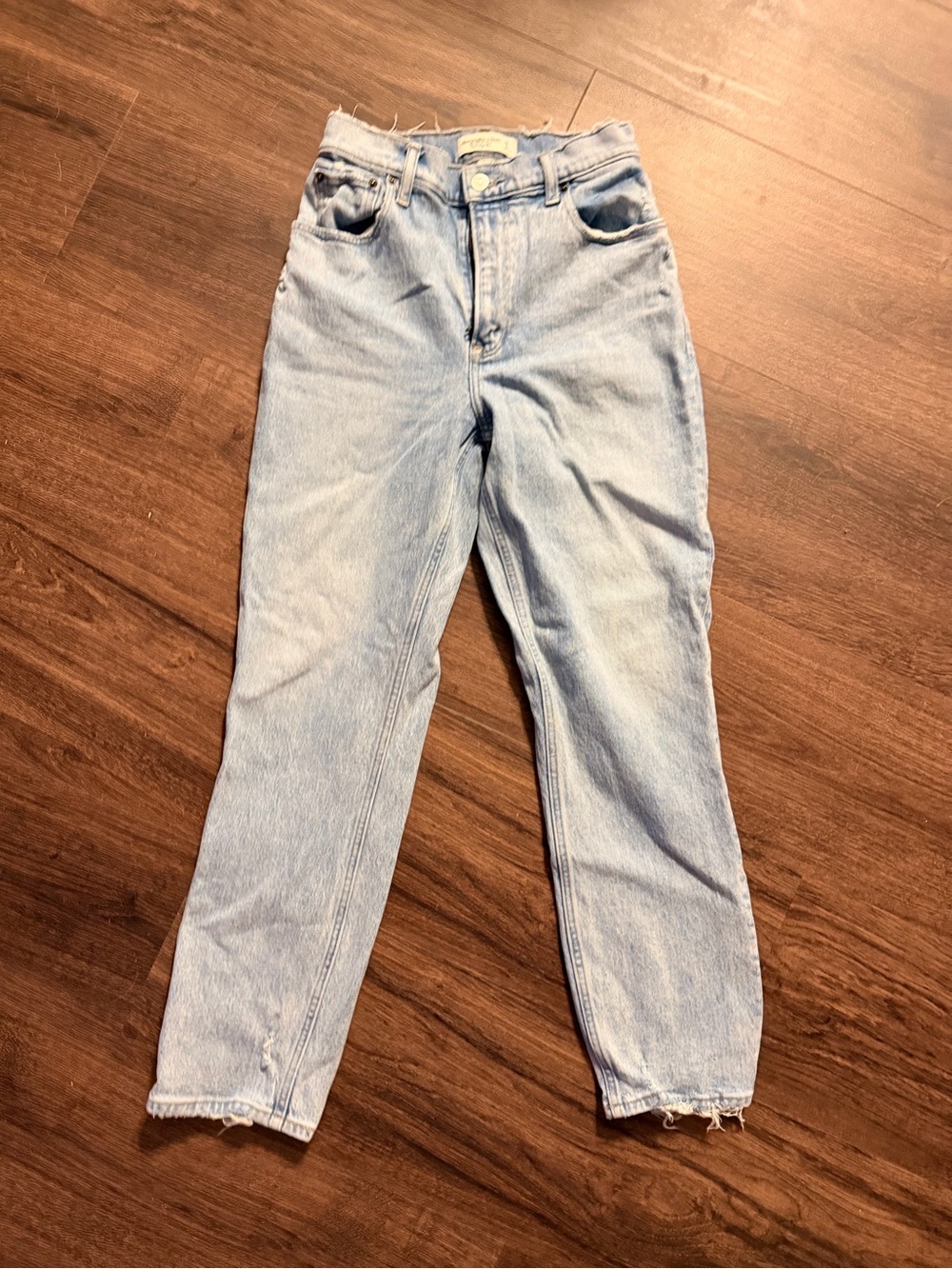 Abercrombie & Fitch Light Blue High-Rise Women's Jeans